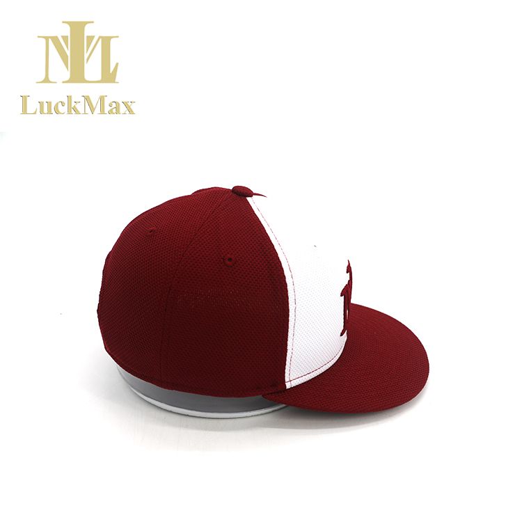 Wholesale Custom breathable fabric custom 6-panel snapback cap hat with embroidery