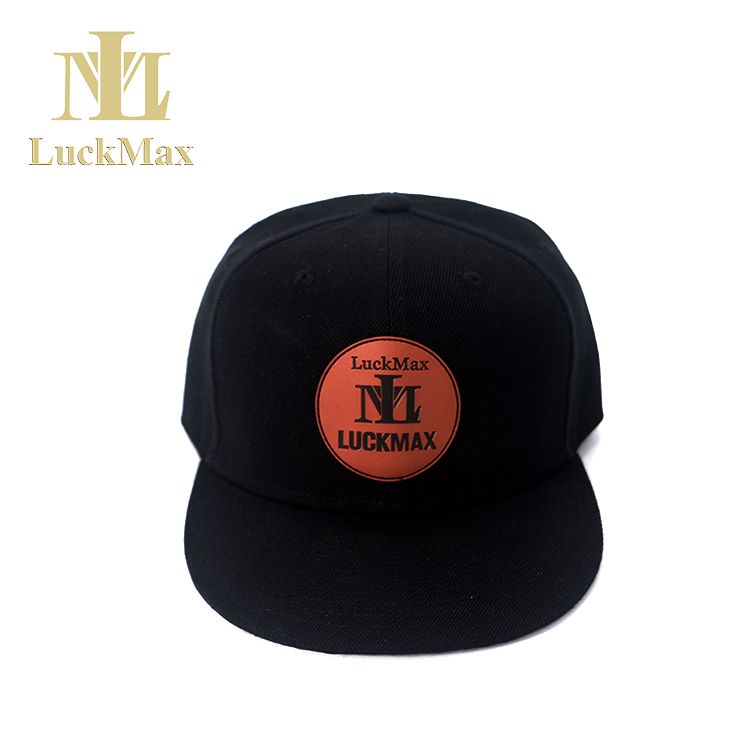 Sublimation Snapback Custom Logo 6 Panel Hat Cotton Strap Unisex OEM Character Style Time Pu badge Cap Adjustable