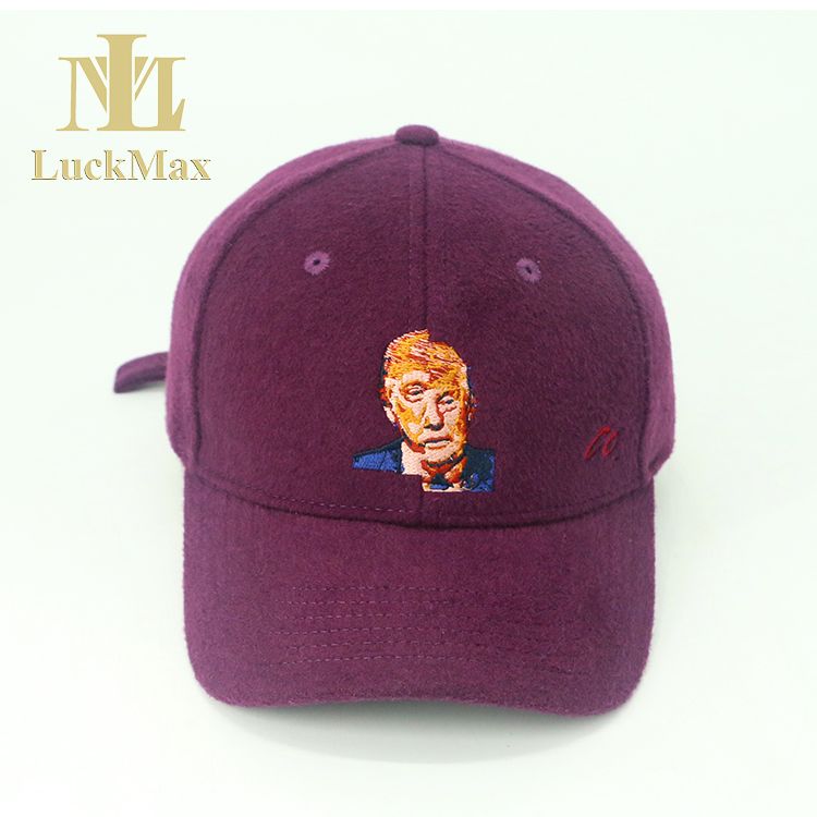 Custom Logo Baseball Cap 6 Panel Acrylic Hat Cotton & Flannel Unisex OEM Character Style Embroidery Cap Adjustable