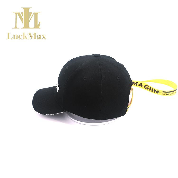 2021 Hot Sale Baseball Hat Long Strap Cap With printing logo Sandwich line Custom Embroidery logo Korean style Apparel Sun