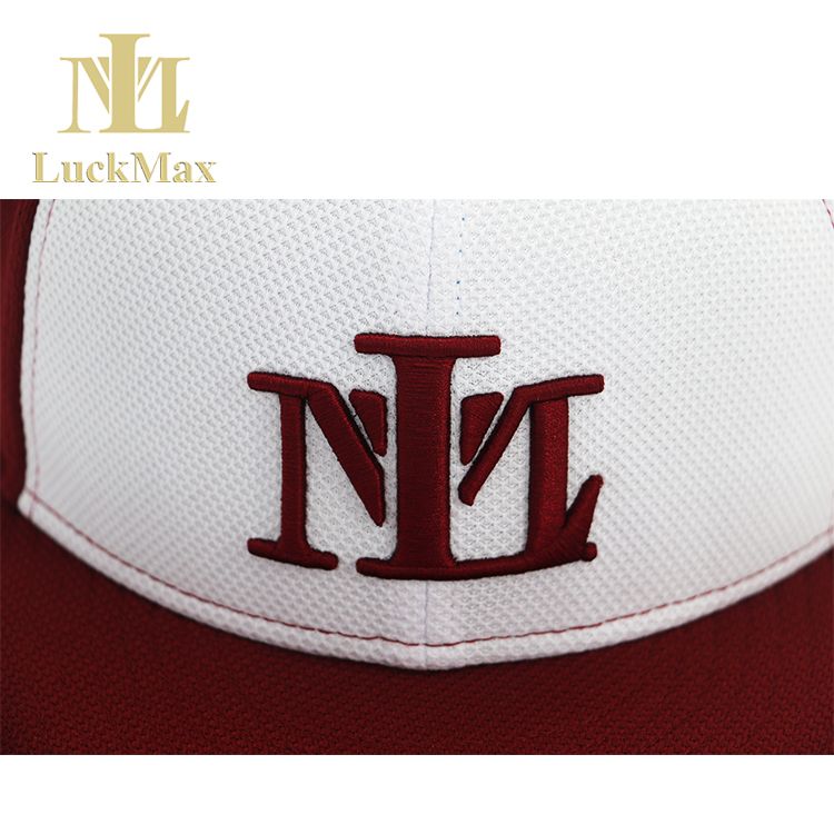 Wholesale Custom breathable fabric custom 6-panel snapback cap hat with embroidery