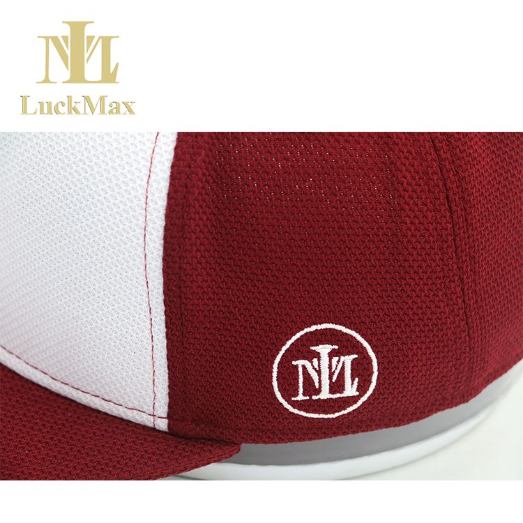 Wholesale Custom breathable fabric custom 6-panel snapback cap hat with embroidery